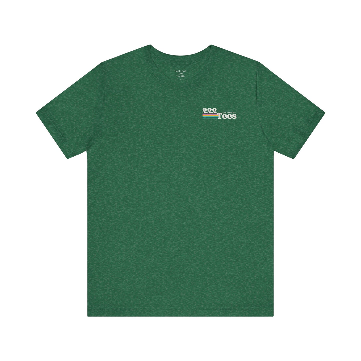 Floral Scripture T-Shirt - 'Saved' Design - Unisex Jersey Tee