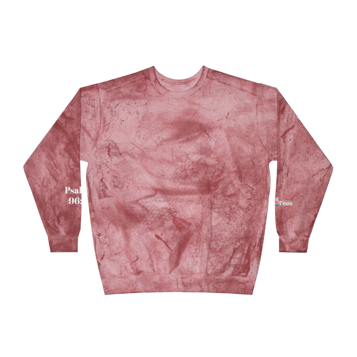 Color Blast Crewneck Sweatshirt, Inspirational Sweatshirt, Casual Apparel, Gifts for Her, Unisex Fashion Sweatshirt, Unique Tie Dye Crewneck