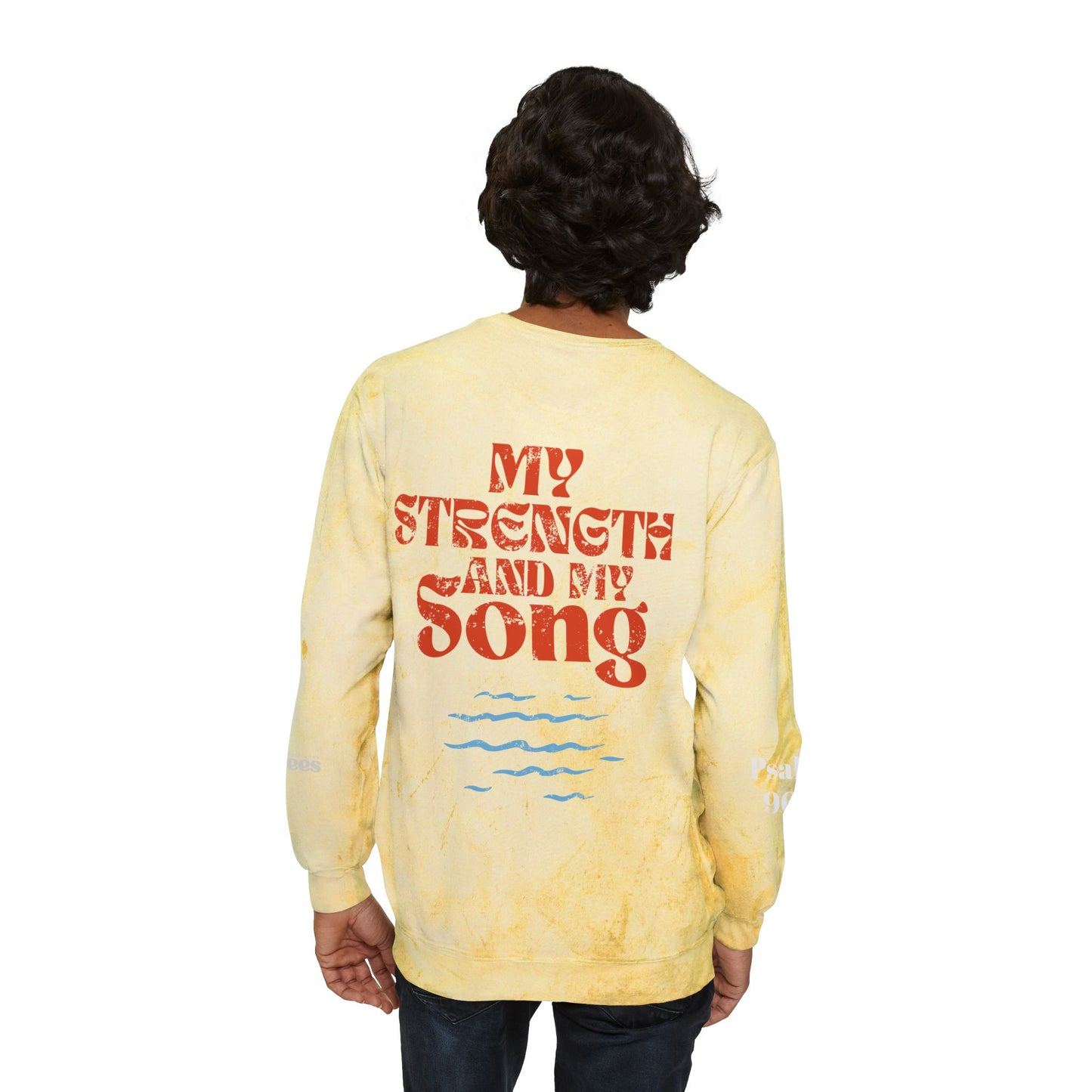 Color Blast Crewneck Sweatshirt, Inspirational Sweatshirt, Casual Apparel, Gifts for Her, Unisex Fashion Sweatshirt, Unique Tie Dye Crewneck