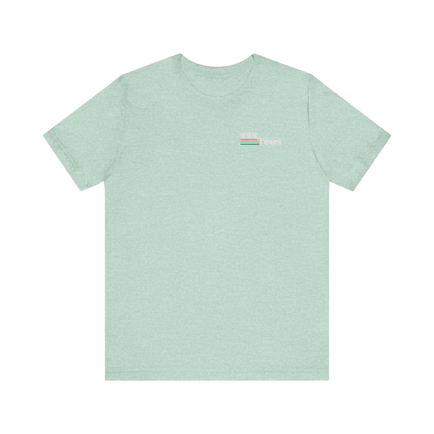 Floral Inspirational Tee, Motivational T-Shirt for Everyday Wear, Gift for Friends, Summer Apparel, Faith-Based Top