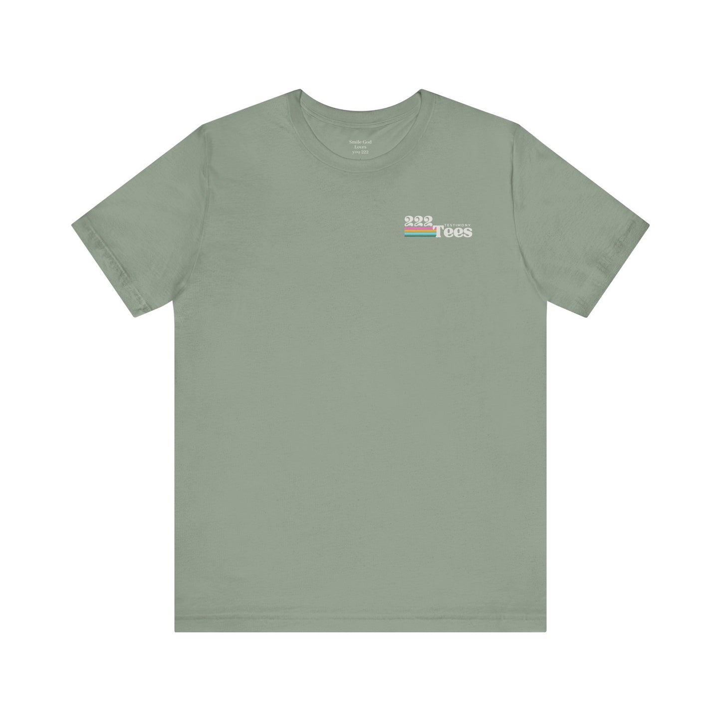 Floral Scripture T-Shirt - 'Saved' Design - Unisex Jersey Tee