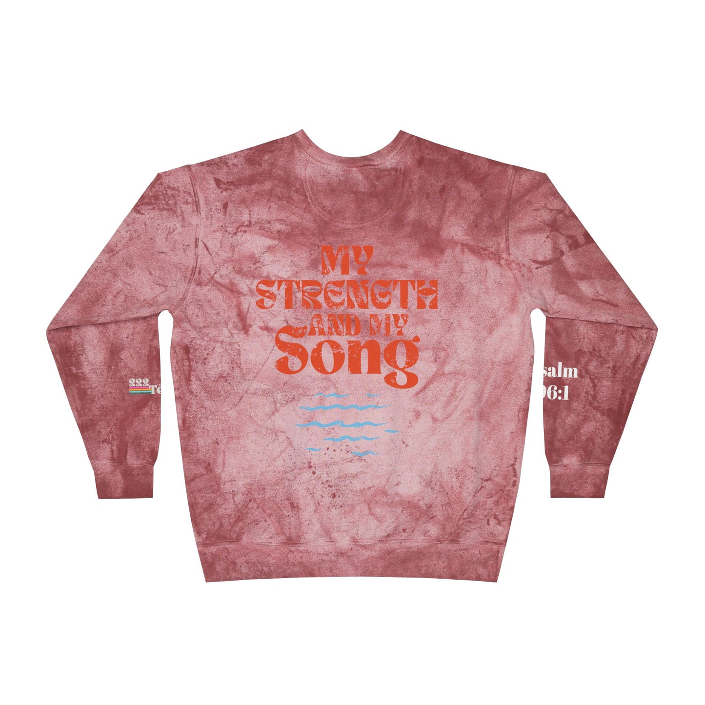 Color Blast Crewneck Sweatshirt, Inspirational Sweatshirt, Casual Apparel, Gifts for Her, Unisex Fashion Sweatshirt, Unique Tie Dye Crewneck