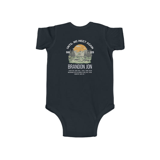 Brandon Memorial Infant Bodysuit - Family Gathered by Grace Design