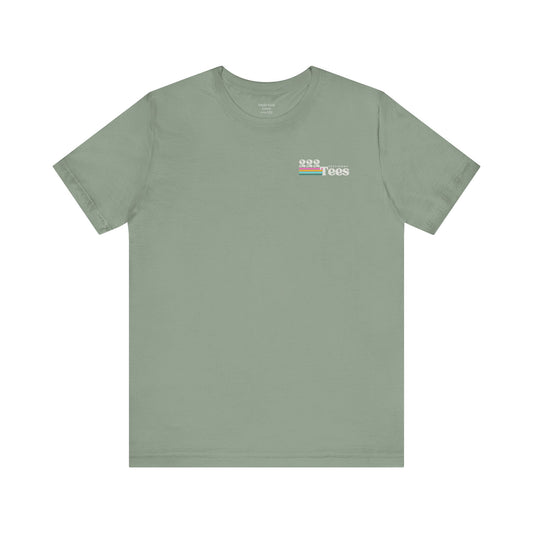 Floral Scripture T-Shirt - 'Saved' Design - Unisex Jersey Tee